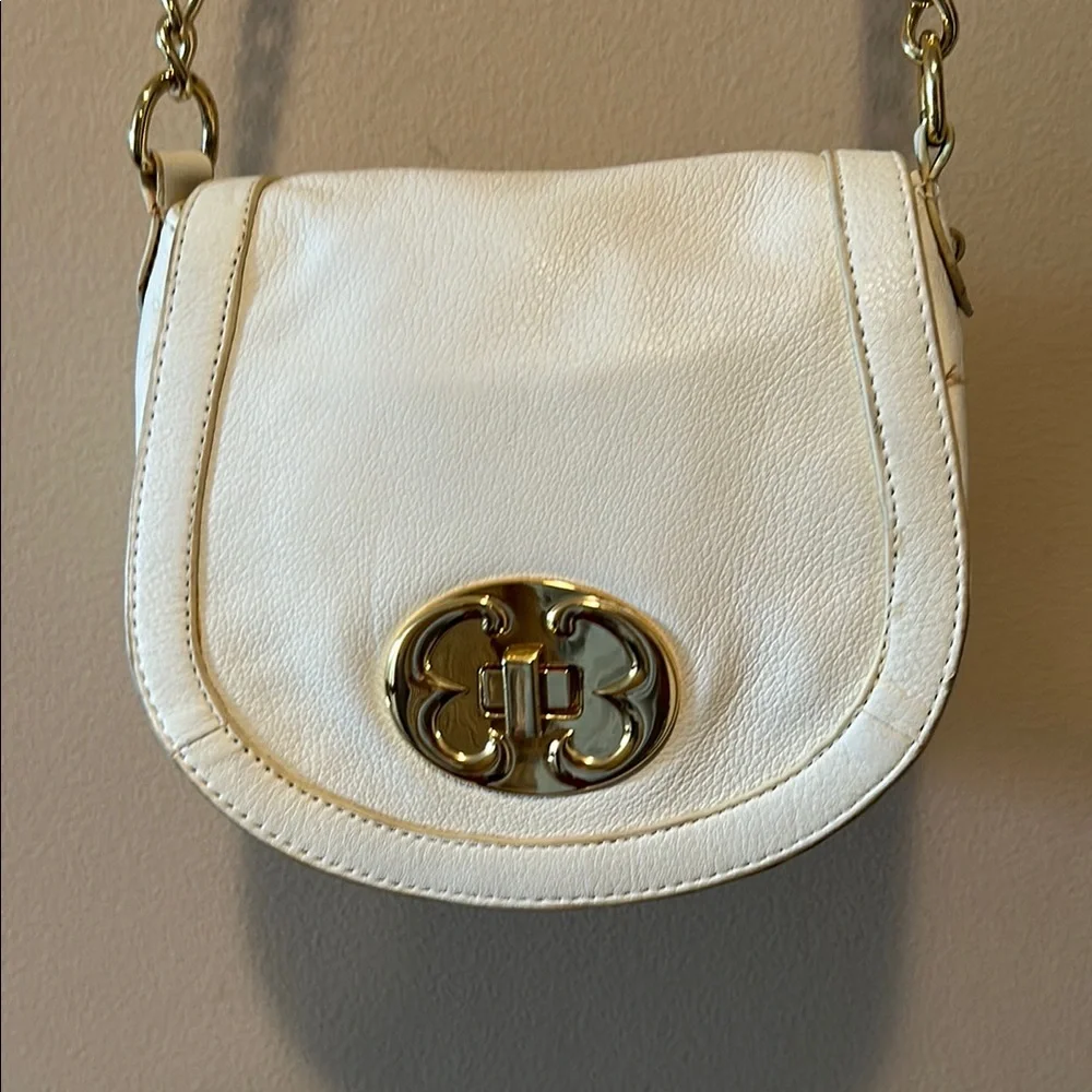 Emma Fox White leather chain cross body - Picture 2 of 11